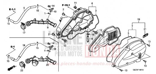 AIR CLEANER (NPS505/6/8/9) NPS505 de 2005